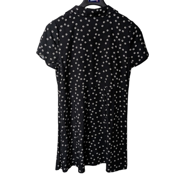 ModCloth Peace Sign Dress Medium - Picture 2 of 9